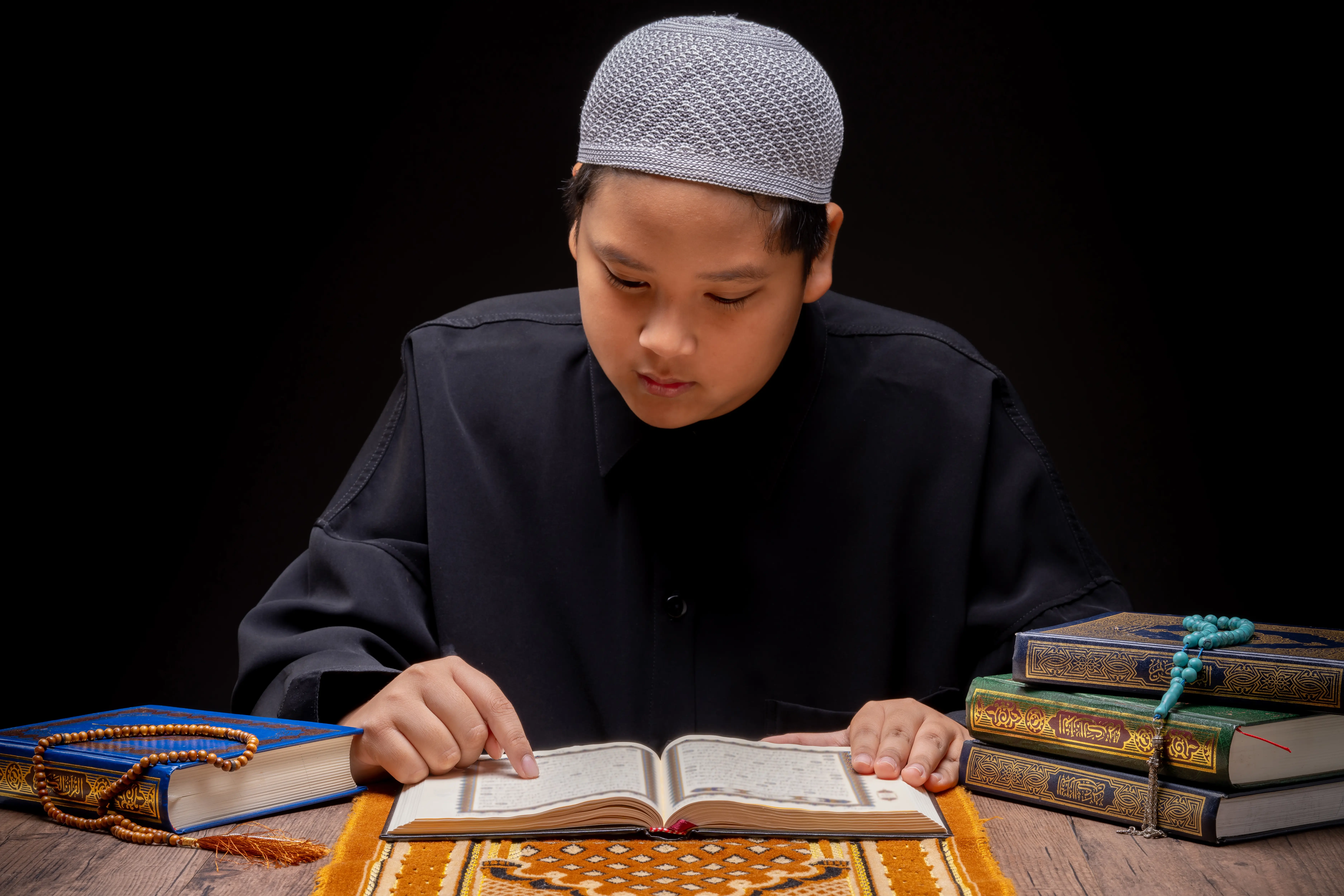 Student Reading Quran