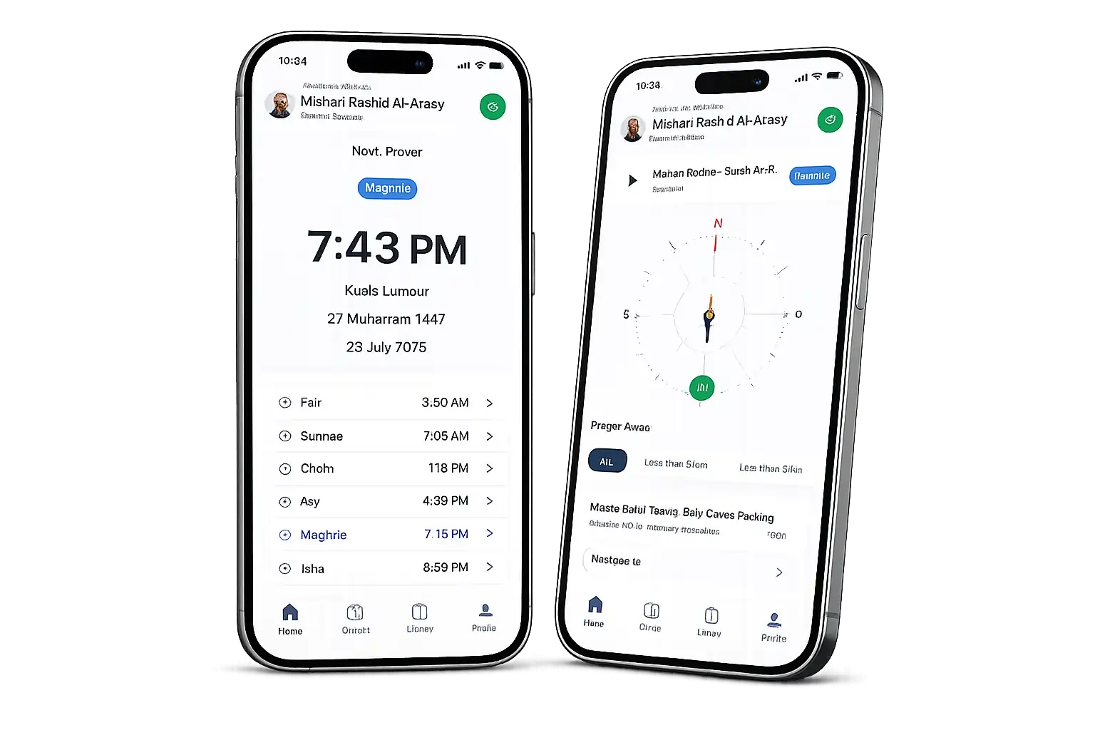 Islamic App Mockup